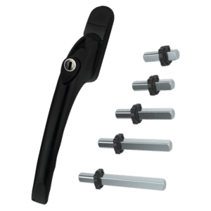 MILA Prolinea Inline Espag Handle Multi Spindle - Black