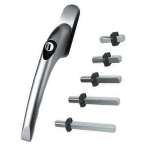 MILA Prolinea Inline Espag Handle Multi Spindle - Satin Silver