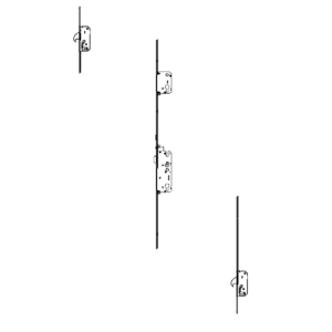 WINKHAUS AV4-F Heritage 2070 Auto Locking Latch 2 Hooks 20mm Radius 1770mm Length - 55/92