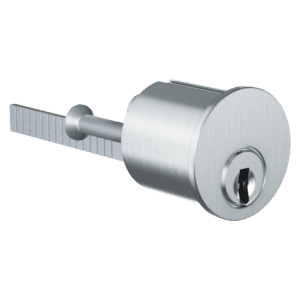 EVVA ICS AZG Rim Cylinder Keyed To Differ - 003EI NP KD