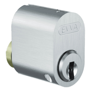 EVVA ICS SKA External Scandinavian Oval Cylinder Keyed To Differ - 003EI NP KD