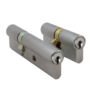 EVVA ICS L111 & S363 Keyed Alike Banham Cylinders Keyed To Differ Set - 003EI NP KA Pair