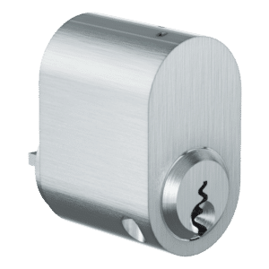 EVVA EPSnp SKA External Scandinavian Oval Cylinder Keyed To Differ - 44BE1 NP