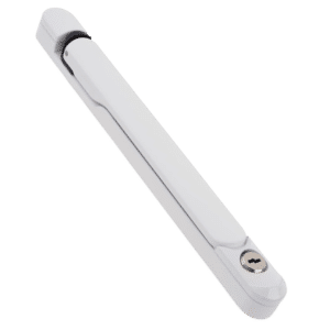JACKLOC Inline Espag Handle With 30mm Spindle - White