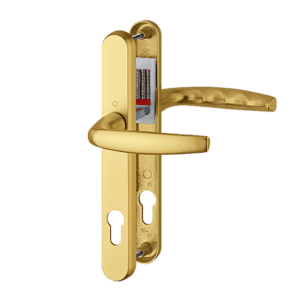 HOPPE Atlanta UPVC Door Furniture 215mm Screw Centres 1530/3830N - Gold