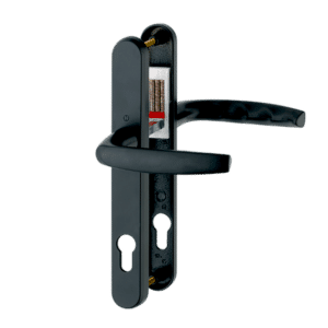 HOPPE Atlanta UPVC Door Furniture 215mm Screw Centres 1530/3830N - Black