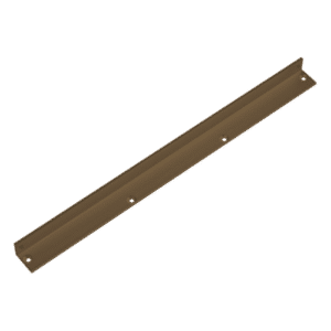 DORMAKABA G-N Angle Bracket For Use On Push Side Flush Frame - Dark Brown