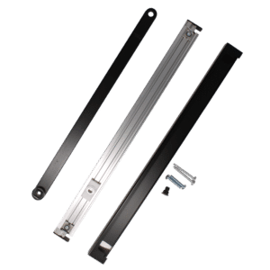 DORMAKABA G-N Contur Slide Arm & Channel - Black (RAL 9005)