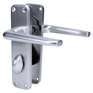 HOPPE Edinburgh Long Plate Bathroom Lever Handle - SAA