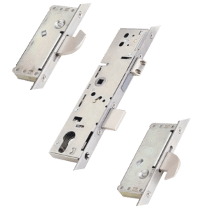 ERA 2 Large Hook Split Spindle Latch & Deadbolt With 20mm Radius Faceplate - 45/92
