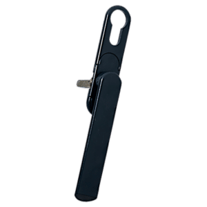 DEBAR Velte Bi-Fold Door Handle With Euro Profile Cut-Out - Black