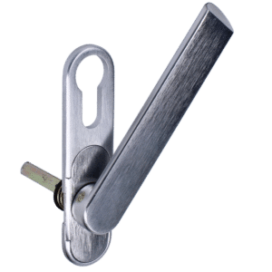 DEBAR Velte Bi-Fold Door Handle With Euro Profile Cut-Out - Satin Chrome