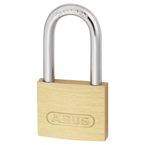 ABUS 713 Series Brass Long Shackle Padlock - 40mm Long Shackle KD