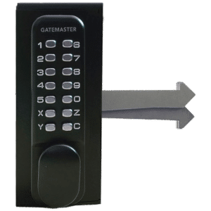 GATEMASTER SGLDS Single Sided Sliding Digital Gate Lock - 50mm Frame Left Hand SGLDS50L
