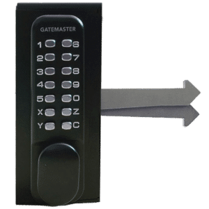 GATEMASTER SGLDS Single Sided Sliding Digital Gate Lock - 60mm Frame Left Hand SGLDS60L