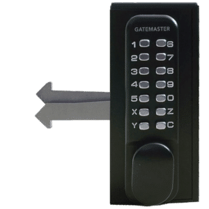 GATEMASTER SGLD Double Sided Sliding Digital Gate Lock - 40mm Frame SGLD40