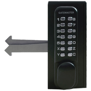 GATEMASTER SGLD Double Sided Sliding Digital Gate Lock - 60mm Frame SGLD60