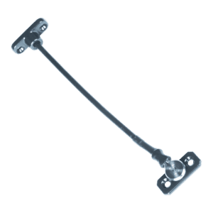 JACKLOC Perma Permanent Swivel/Stud Window Restrictor - Anthracite Grey