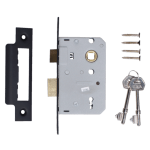 ERA 473 & 573 3 Lever Sashlock - 64mm Black Boxed