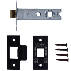 ERA 1880 & 1894 CE Tubular Latch - 75mm Black (Matt)