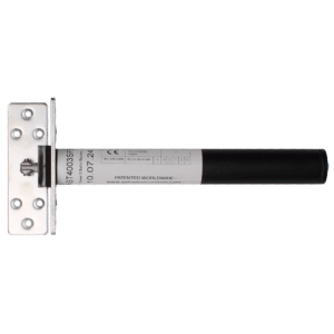 ASTRA DOOR AST4003 Narrow Door Closer Size 3 - Square Plate Satin Chrome