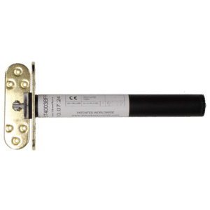 ASTRA DOOR AST4003 Narrow Door Closer Size 3 - Radius Plate Brass