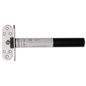 ASTRA DOOR AST4003 Narrow Door Closer Size 3 - Radius Plate Satin Chrome