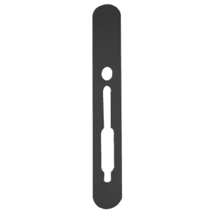 SASHSTOP Torchguard Door Handle Protector Discreet 300mm x 40mm - Short Below/Below Anthracite 224205