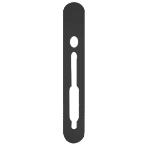 SASHSTOP Torchguard Door Handle Protector Discreet Mini 237mm x 40mm - Mini Below/Below Anthracite 224405
