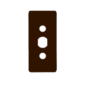 SASHSTOP Torchguard Window Handle Repair Plate 90mm x 42.5mm - Brown 223006
