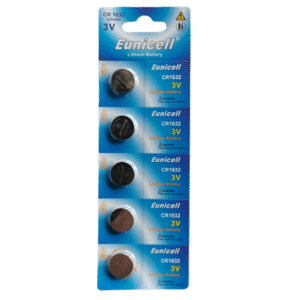 EUNICELL 3V CR1632 Button Cell Battery (5 PER CARD) - CR1632