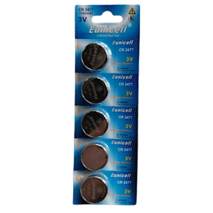 EUNICELL 3V CR2477 Button Cell Battery (5 PER CARD) - CR2477