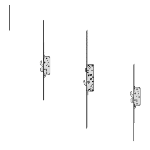 MILLENCO Mantis 2 Latch & Hookbolt 95/65 Twin Spindle 2 Hook & 2 Anti-Lift Bolts - 35/95-65