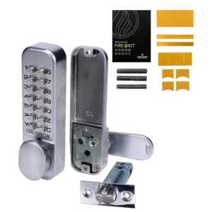 CODELOCKS CL155 Digital Lock With Optional Holdback - CL155 SG FKP With Fire Kit