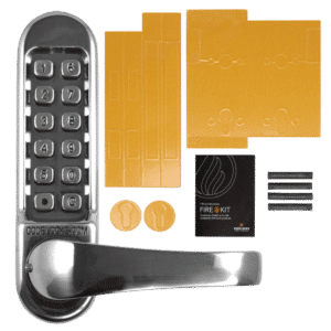 CODELOCKS CL520 Series Digital Lock With Mortice Lock - CL525 SS FKP With Fire Kit