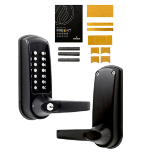 CODELOCKS CL0610 Marine Grade Digital Lock With Tubular Latch - CL0615 With Passage Set And Fire Kit