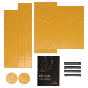 CODELOCKS Fire Intumescent Kit Pack To Suit Mortice Sash Lock Models PFKP DIN - Intumescent Kit