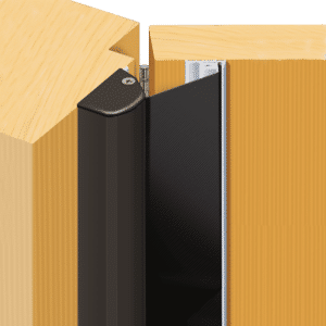 EXITEX Roller Finger Guard With Concealed Fixings Fire Rated - Black