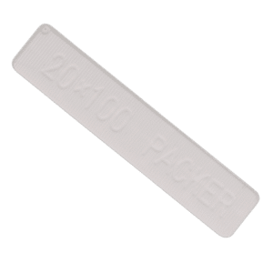 ALDRIDGE Flat Glazing Packers 100mm Length x 20mm Width (1000 PACK) - 3mm Depth (White)
