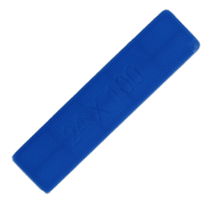 ALDRIDGE Flat Glazing Packers 100mm Length x 24mm Width (1000 PACK) - 5mm Depth (Blue)