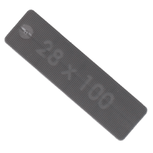 ALDRIDGE Flat Glazing Packers 100mm Length x 28mm Width (1000 PACK) - 4mm Depth (Grey)