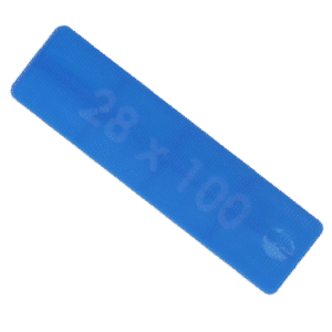 ALDRIDGE Flat Glazing Packers 100mm Length x 28mm Width (1000 PACK) - 5mm Depth (Blue)