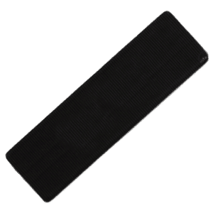 ALDRIDGE Flat Glazing Packers 100mm Length x 32mm Width (1000 PACK) - 2mm Depth (Black)