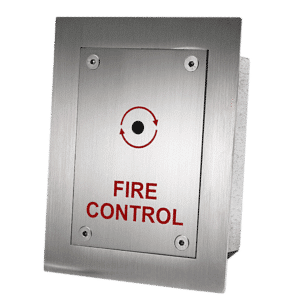 ICS Fire Switch Drop Key Version Flush SS - Brushed Stainless Steel