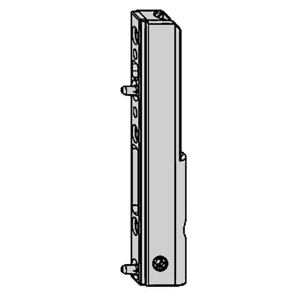 MACO TBT Corner Support 52478 With 3mm Positioning Pin To Suit UPVC - Silver