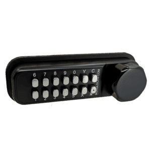BORG LOCKS BL2615 Marine Grade Easicode Pro ECP Digital Horizontal Rim Deadbolt Lock - BL2615 MG PRO ECP