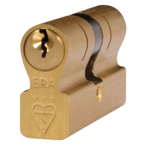 ERA Invincible BS Kitemarked 3 Star Double Cylinder - 90mm 40/50 (35/10/45) KD Brass