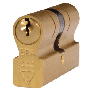 ERA Invincible BS Kitemarked 3 Star Double Cylinder - 90mm 45/45 (40/10/40) KD Brass