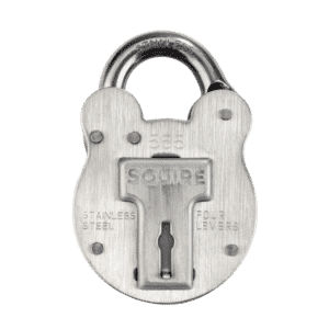 SQUIRE 555 Stainless Steel Old English Marine Padlock Keyed To Differ - 50mm Carded