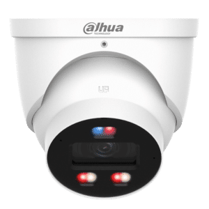 DAHUA IP Turret Dome WizSense Series 3 Network Camera With Active Deterrence 30 Metre IR 12V DC - 6MP White (IPC-HDW3649H-AS-PV-PRO)